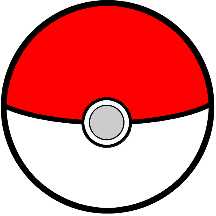 Pokeball clipart black and white. Png 