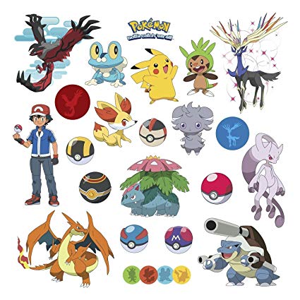 Pokeball clipart pokemon xy. Amazon com wall decals