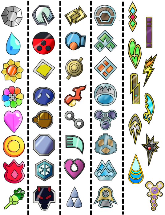 Pokemon badges