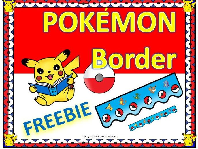 pokemon clipart border