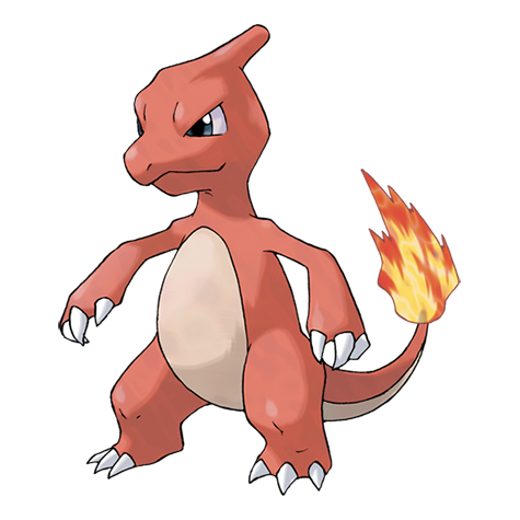 Pok dex . Pokemon clipart charmeleon