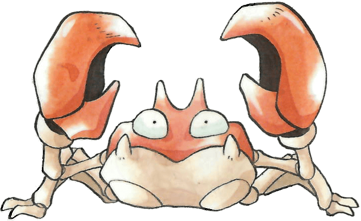 pokemon clipart krabby
