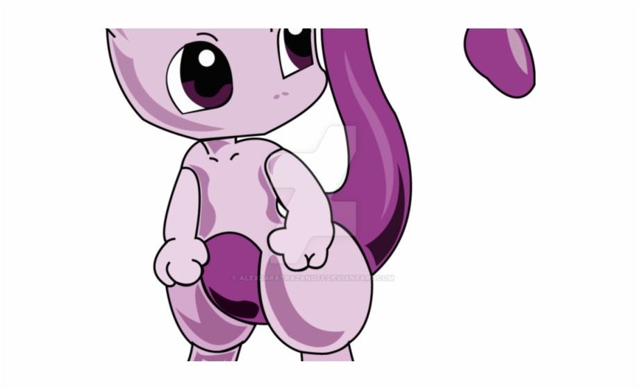 pokemon clipart mewtwo