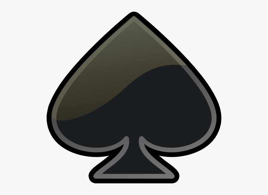 poker clipart spades