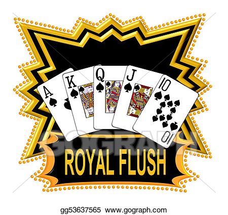 poker clipart straight flush
