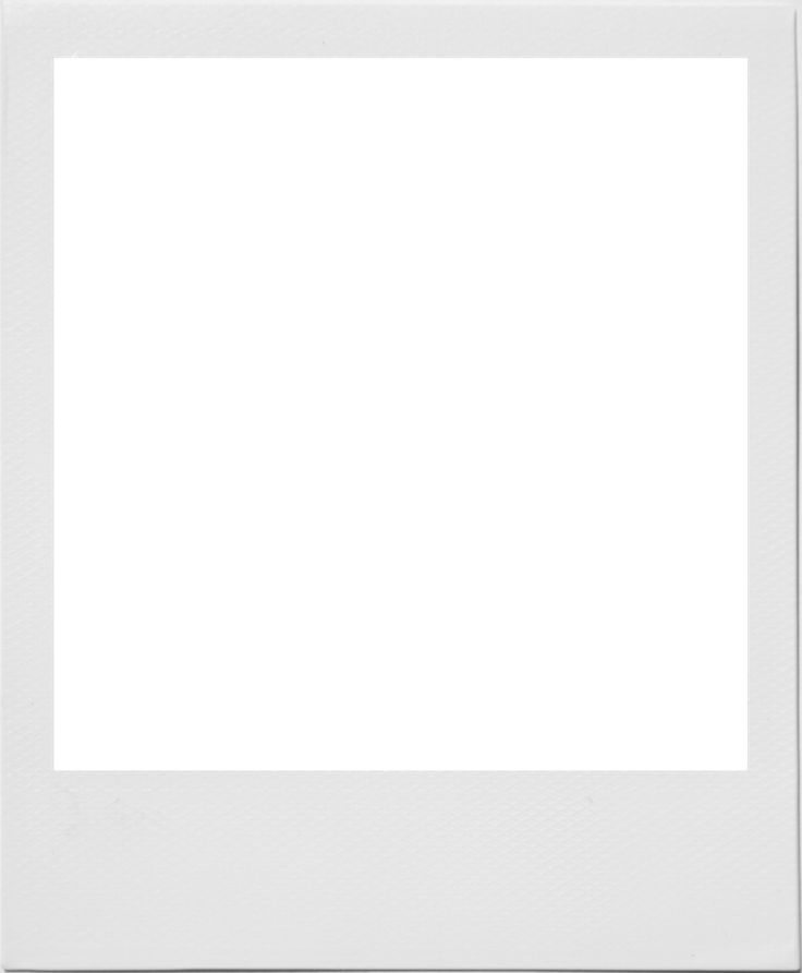 Polaroid black square frame