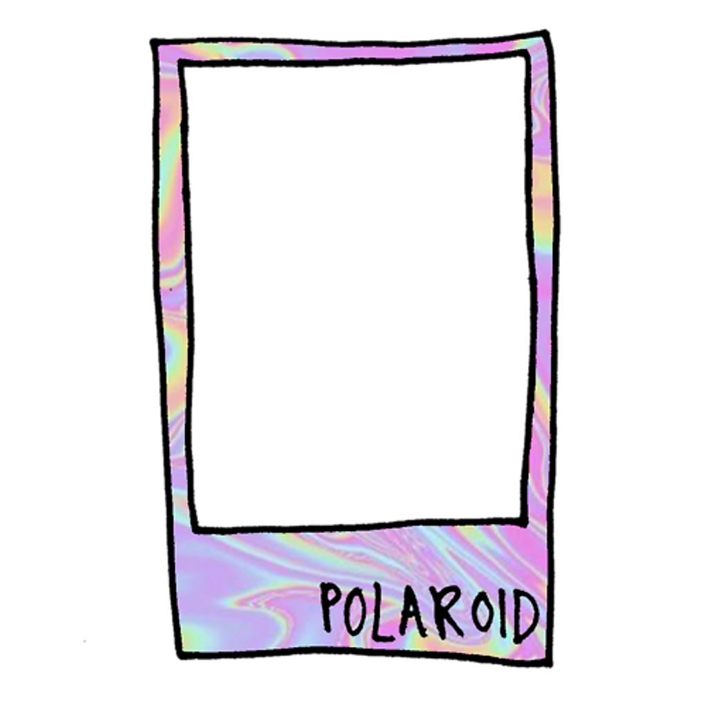 polaroid clipart heart tumblr