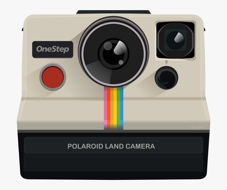 Polaroid clipart polaroid camera. 