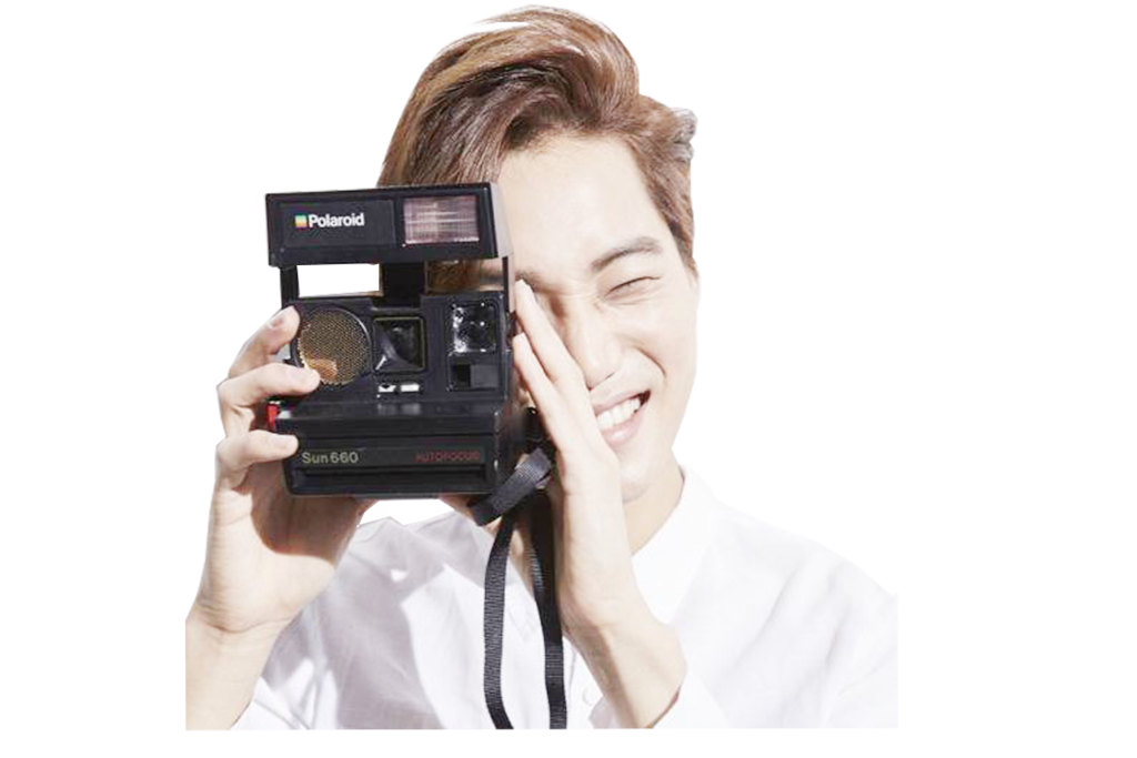 Exo kai png by. Polaroid clipart polaroid photograph