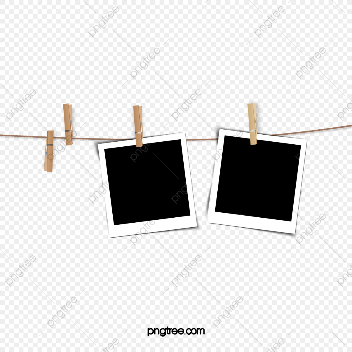 polaroid clipart rope png
