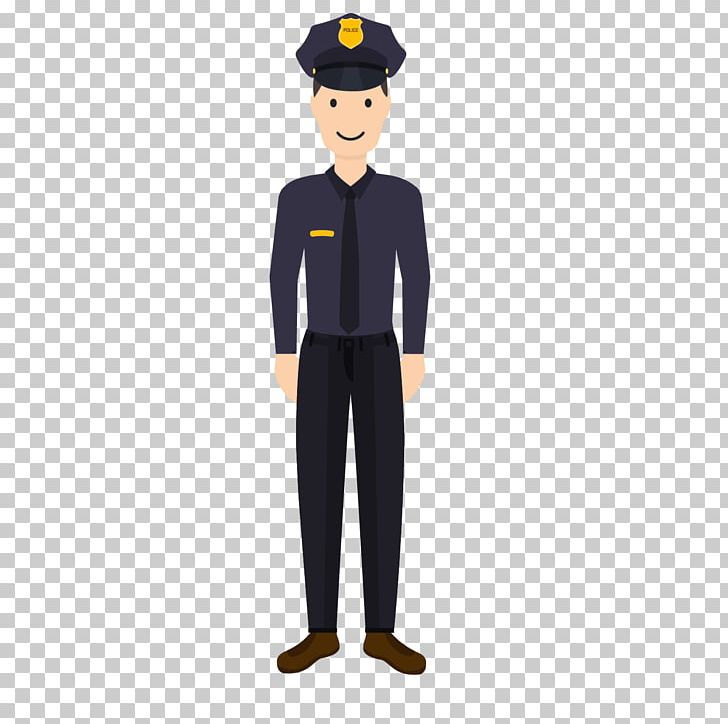 Officer flat design png. Police clipart career