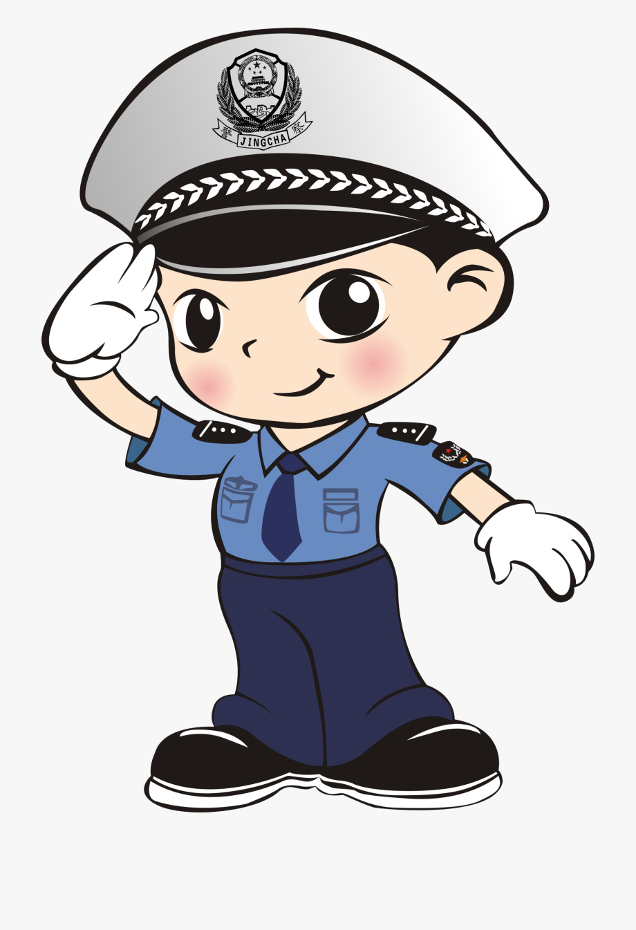 police clipart cartoon