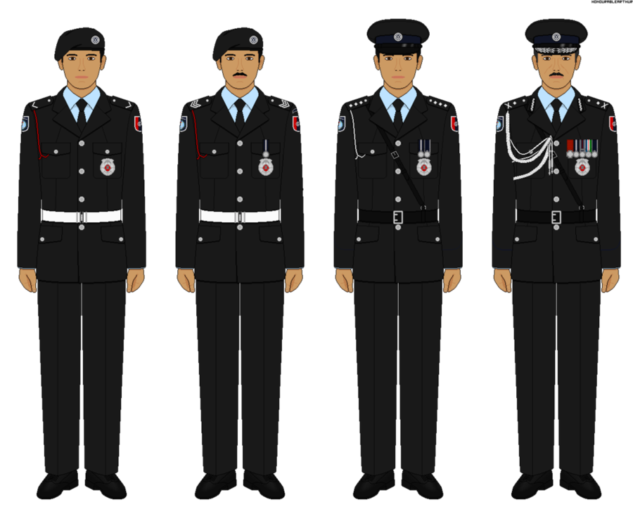 police clipart dress