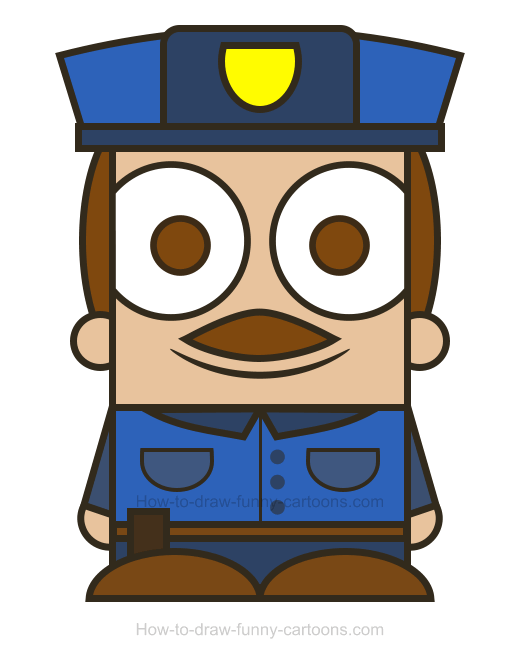 police clipart easy
