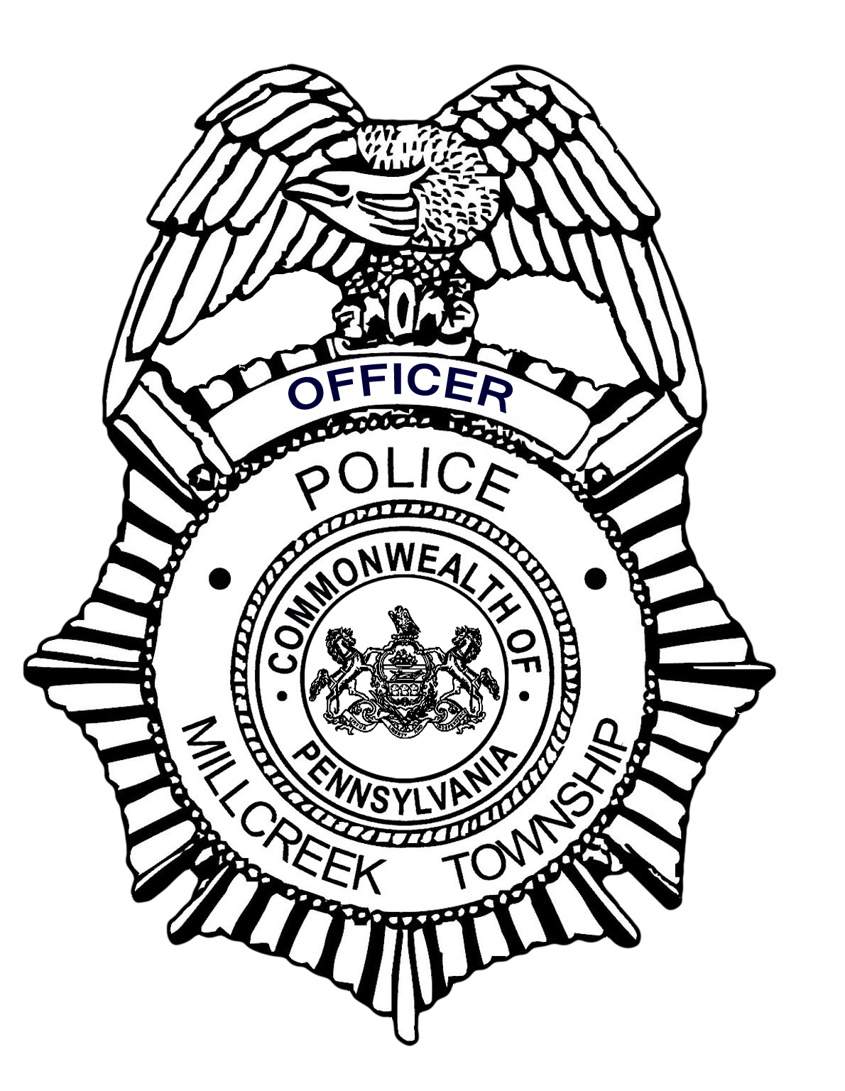 Chicago Police Badge Png Police Badge Svg Free Transparent Png Images