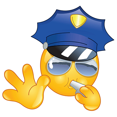 police clipart emoji