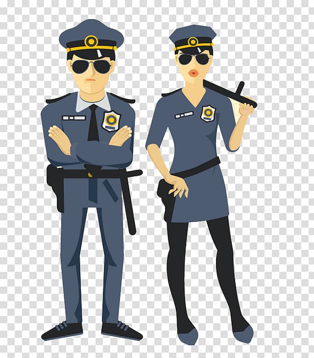 police clipart material