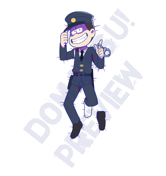 police clipart whole body