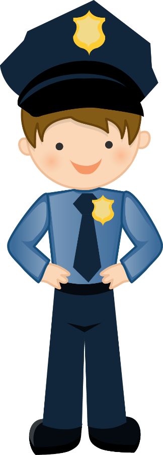 kid clipart police