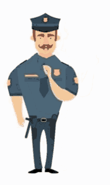 policeman clipart animation