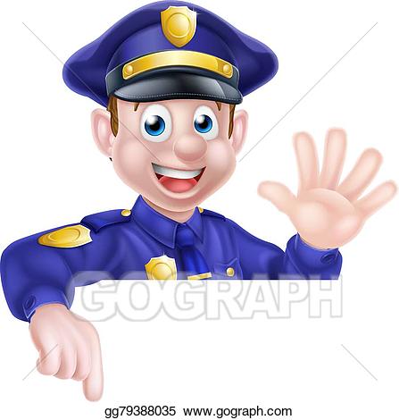 policeman clipart friendly