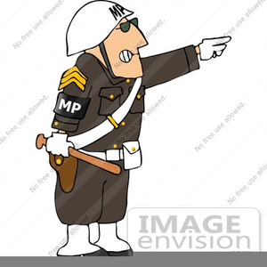 policeman clipart military police