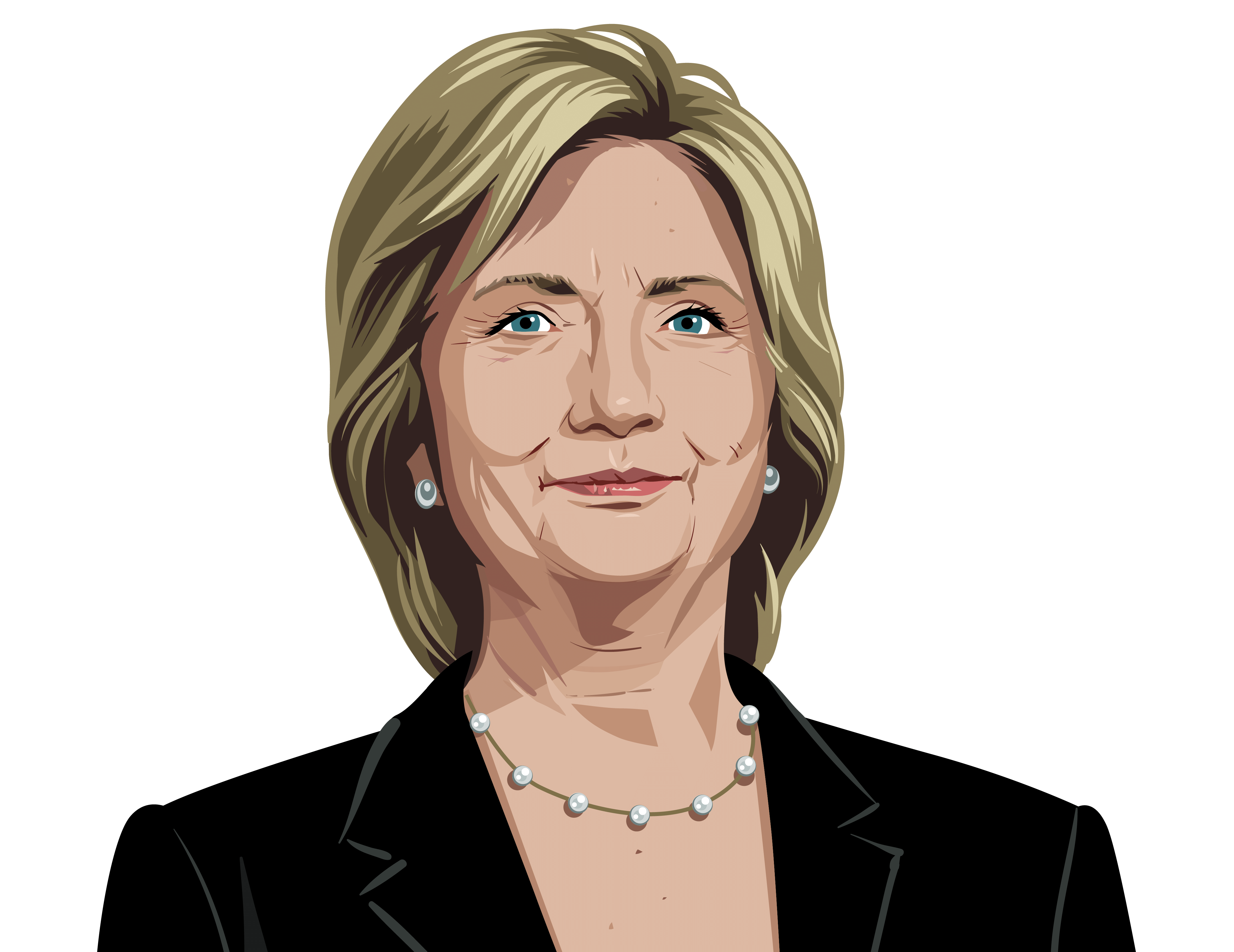 Hillary clinton png . President clipart cartoon donald trump