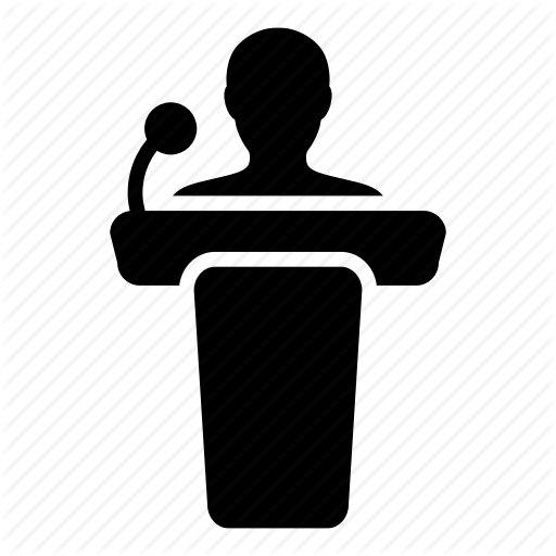  business man finance. Politician clipart conference speaker