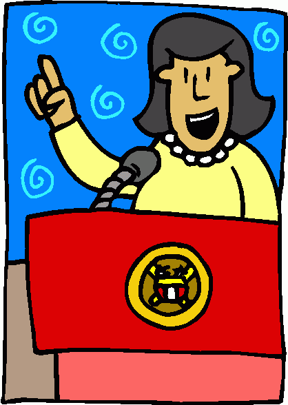 Politician clipart politician speech. Clip art library 