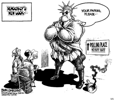 th political cartoon. Politics clipart amendment