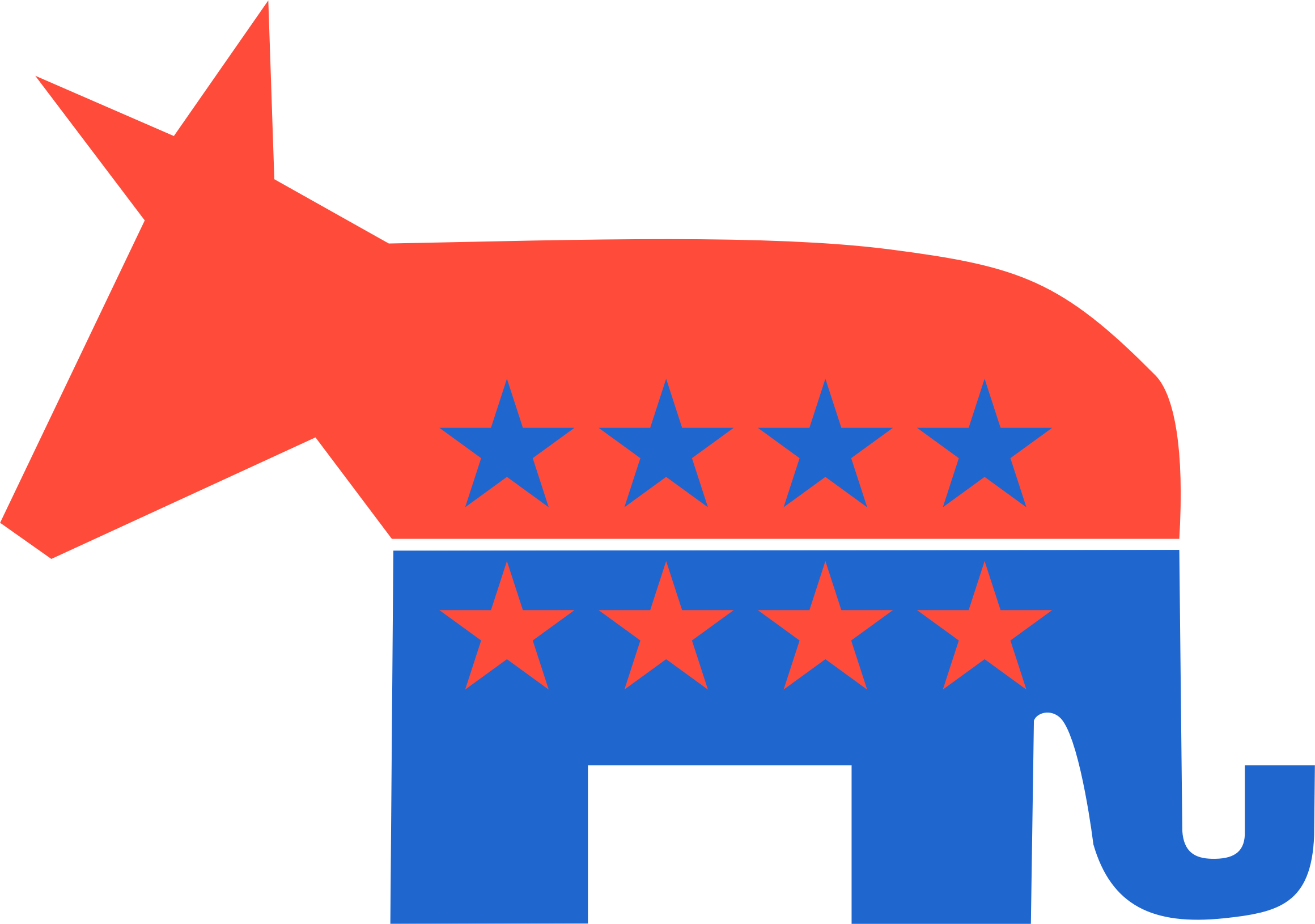 politics clipart democrat donkey