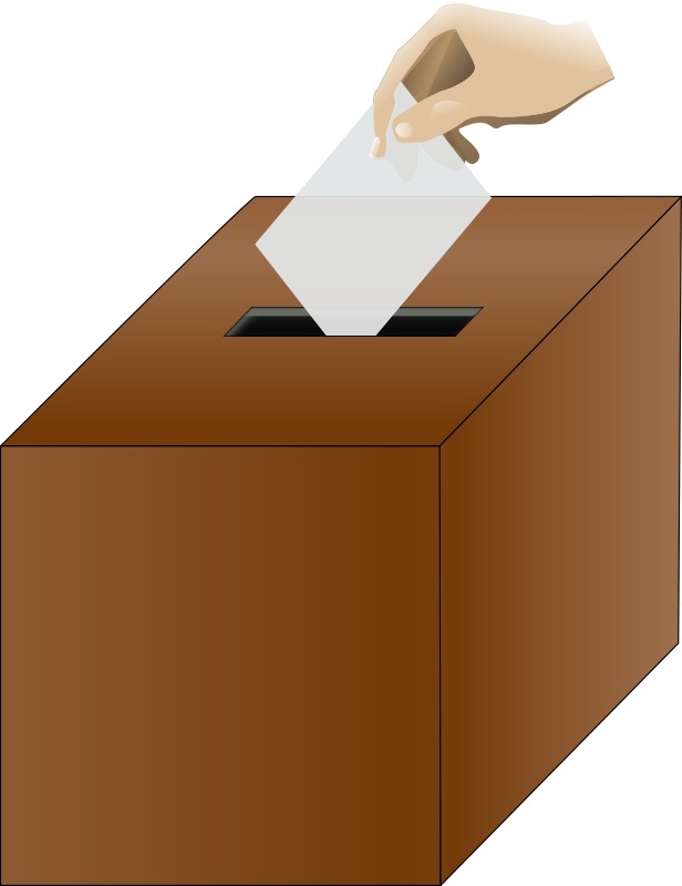 politics clipart voting ballot