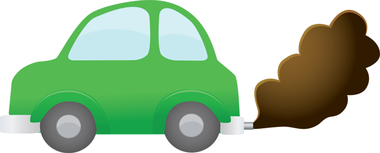 pollution clipart car exhaust