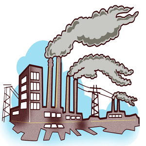 pollution clipart city pollution