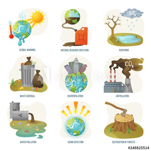 Pollution clipart deforestation. Global warming natural resource