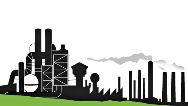 pollution clipart industries