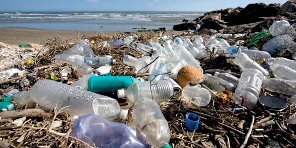 pollution clipart polluted beach