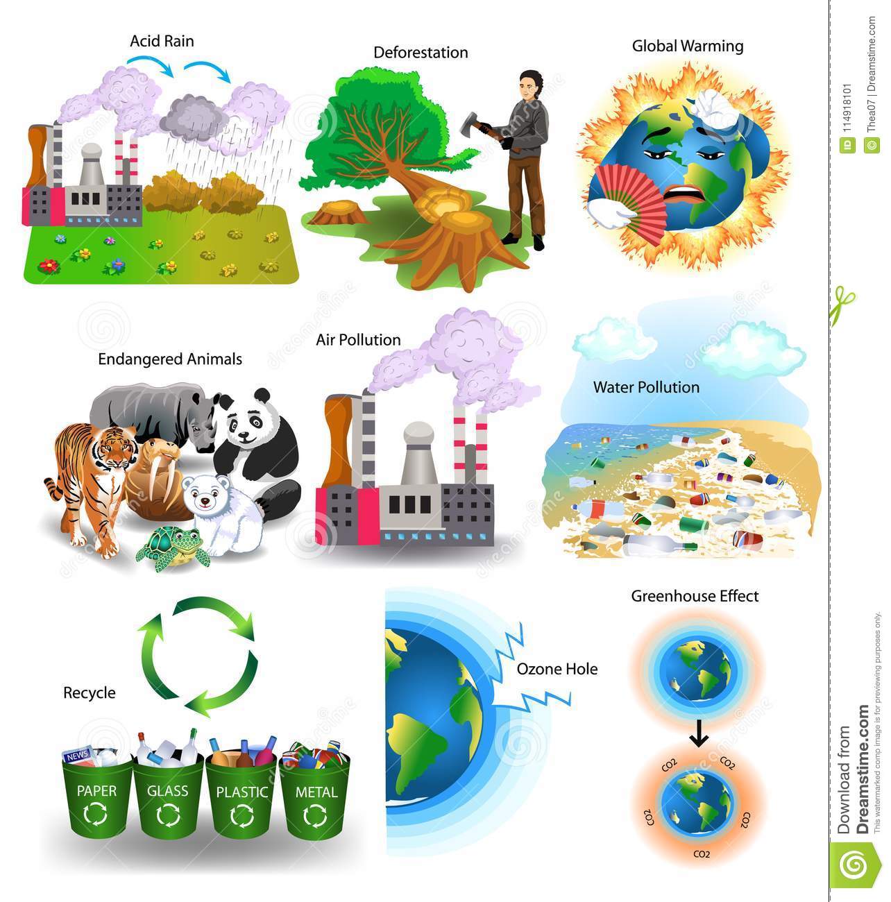 pollution clipart polluted community