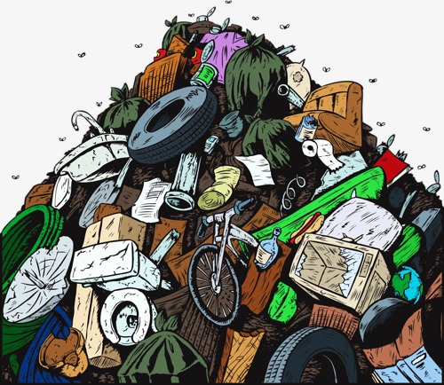 pollution clipart rubbish