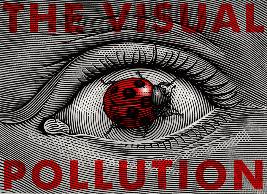 pollution clipart visual pollution