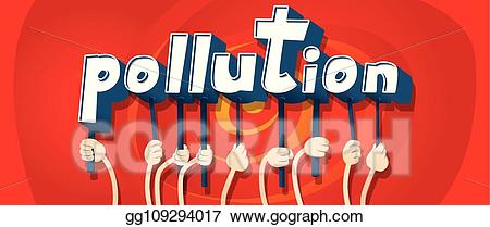 pollution clipart word