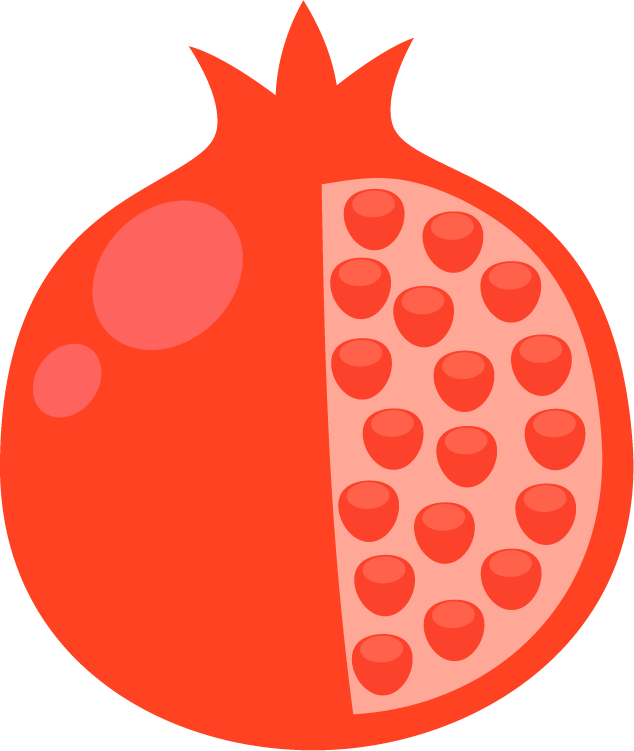 pomegranate clipart shofar