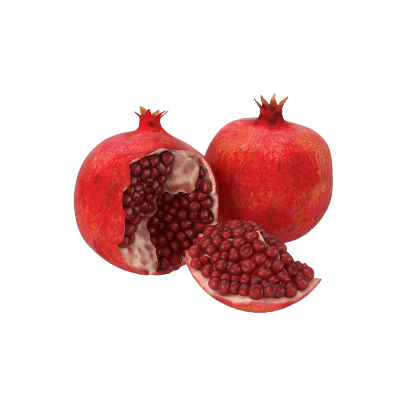 pomegranate clipart single