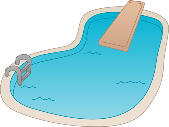 morning clipart pool toy