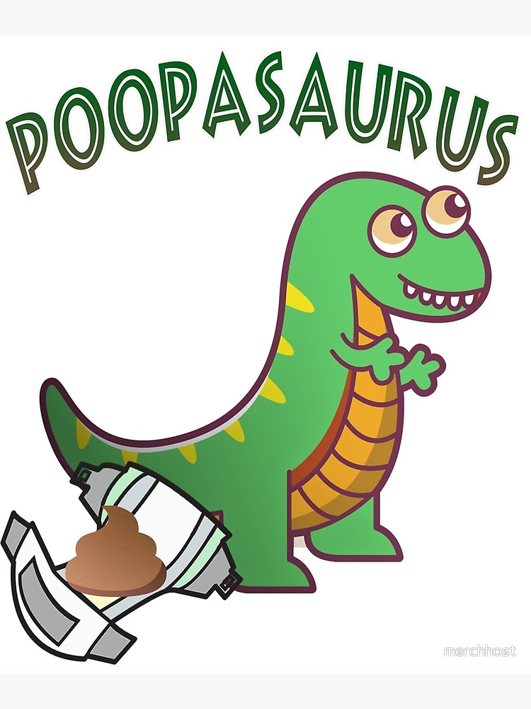 poop clipart dinosaur