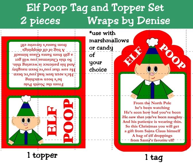 poop clipart elf