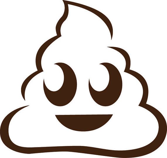 poop clipart lines