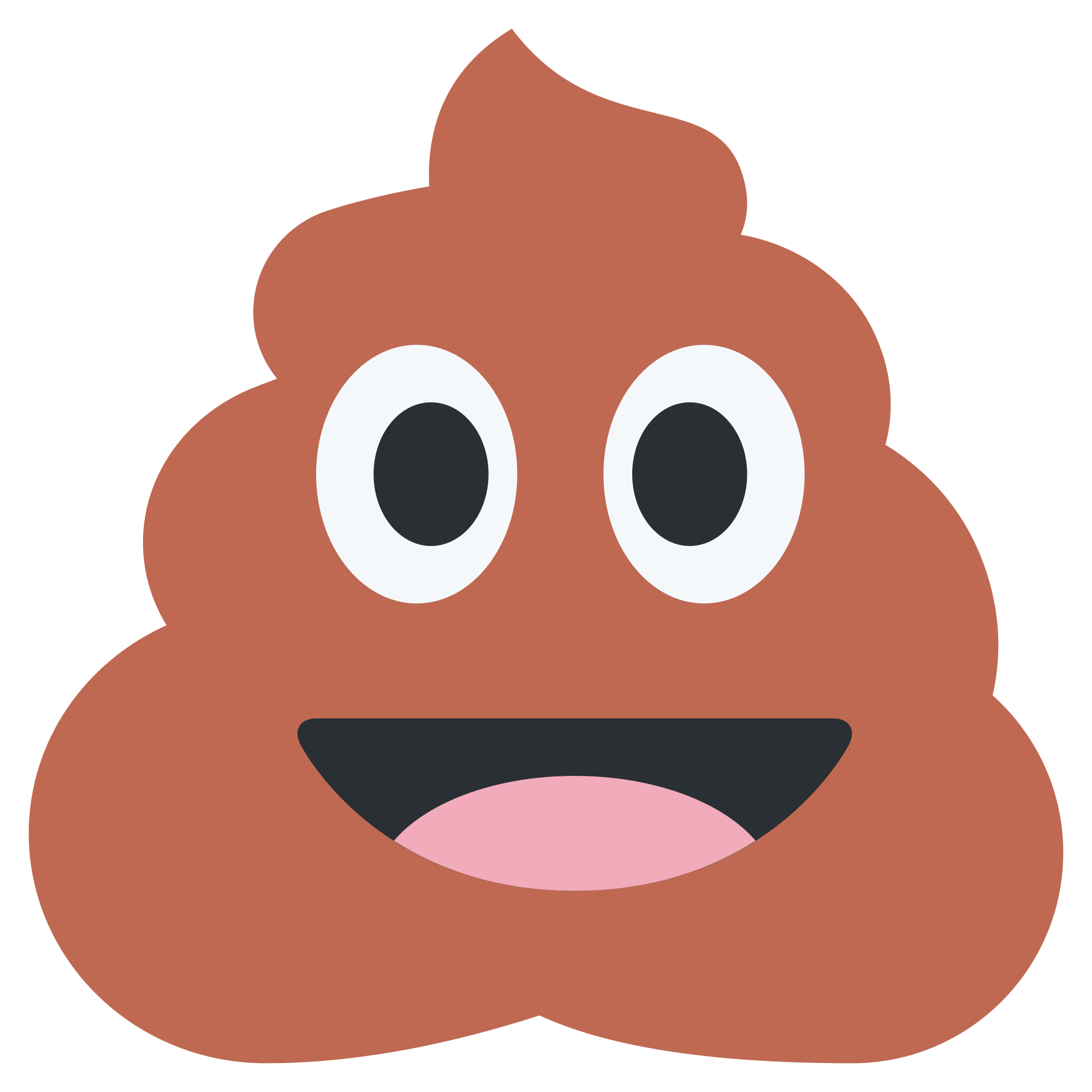 poop clipart mouth
