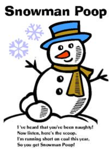 Poop clipart snowman poop. Scoop free images at