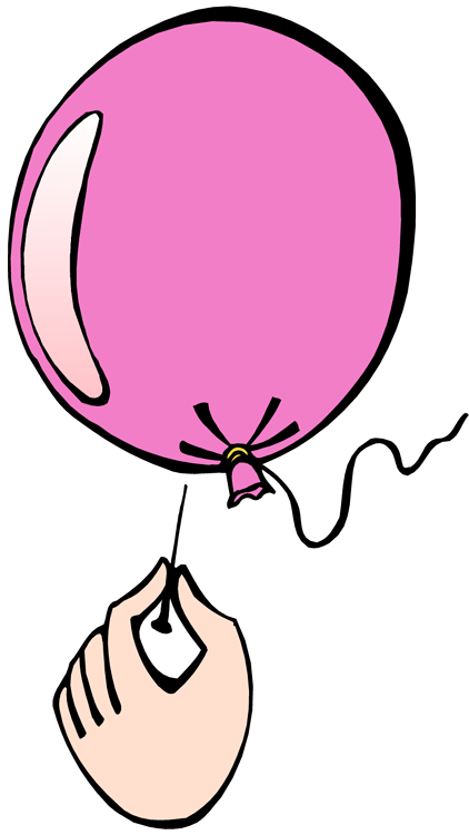 pop clipart cartoon balloon